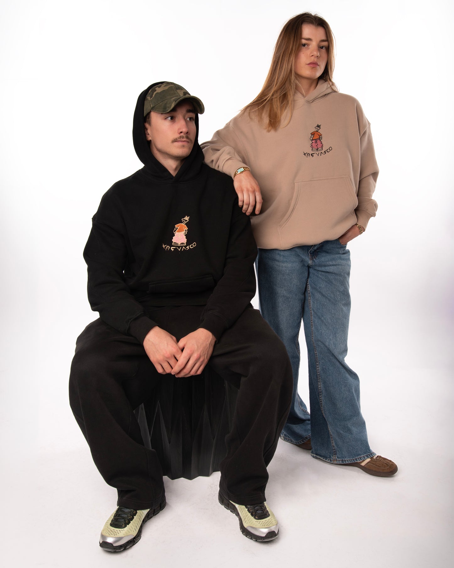 Black Hoodie | Xas Vasco