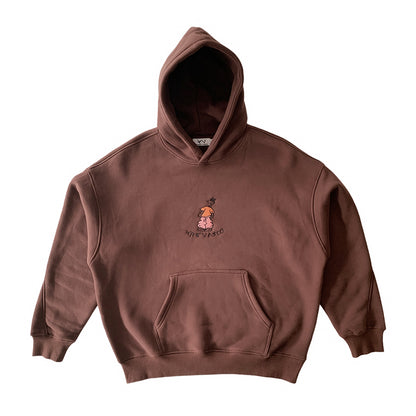Brown Hoodie | Xas Vasco